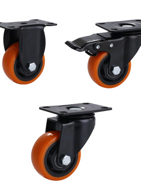 CVB29/30-D60-AD欧式低重心脚轮尼龙轮子J-CPM31/32-D65/D80-BA