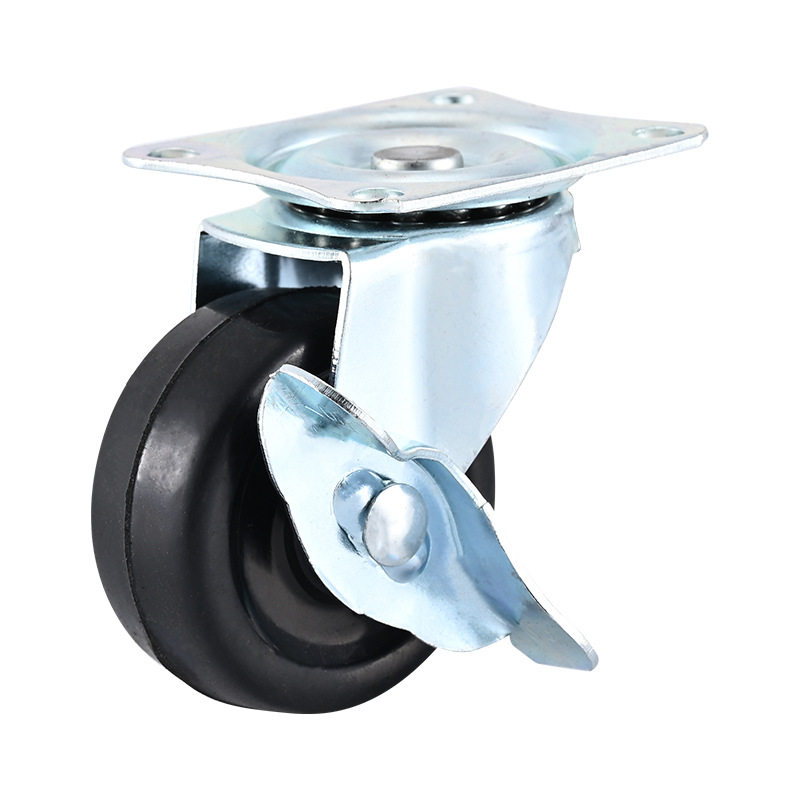 轻载型工业脚轮CNROJ/CNROK/CNROS38/50/75-U/P聚氨酯轮子万向轮