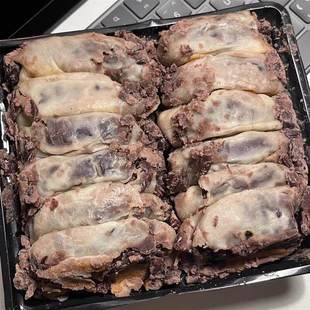 鞍山老太太纸皮红豆饼糯叽叽豆沙饼红豆沙饼老式糕点心酥饼红豆饼