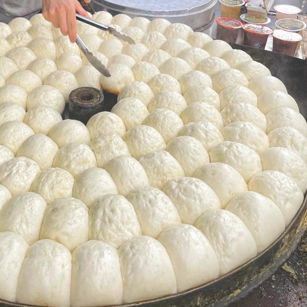 桐庐酒酿馒头浙江杭州空气馒头手工白馒头蓬松大馒头松软可口面点