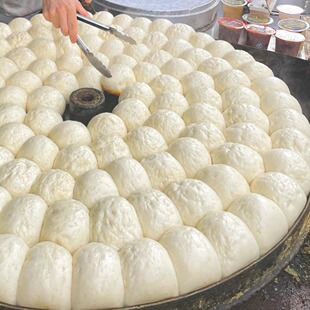 桐庐酒酿馒头浙江杭州空气馒头手工白馒头蓬松大馒头松软可口面点