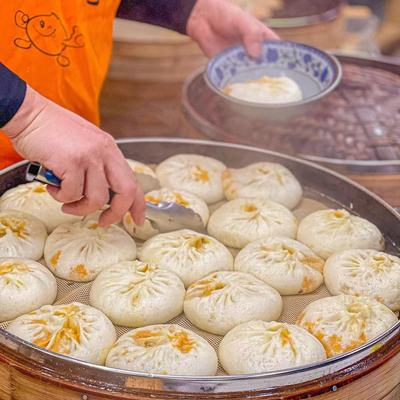 建德豆腐包子手工大包子豆腐小笼包桐庐特产老面鲜肉包早餐速食品
