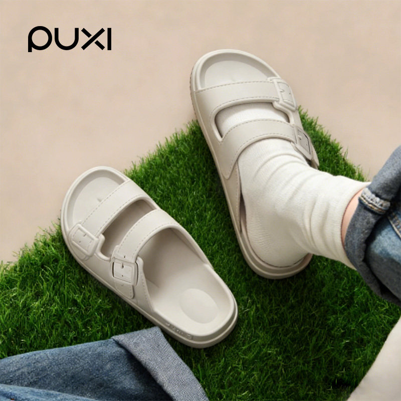 朴西厚底勃肯拖鞋女士一字拖休闲凉鞋外穿防滑增高高颜值时尚凉鞋