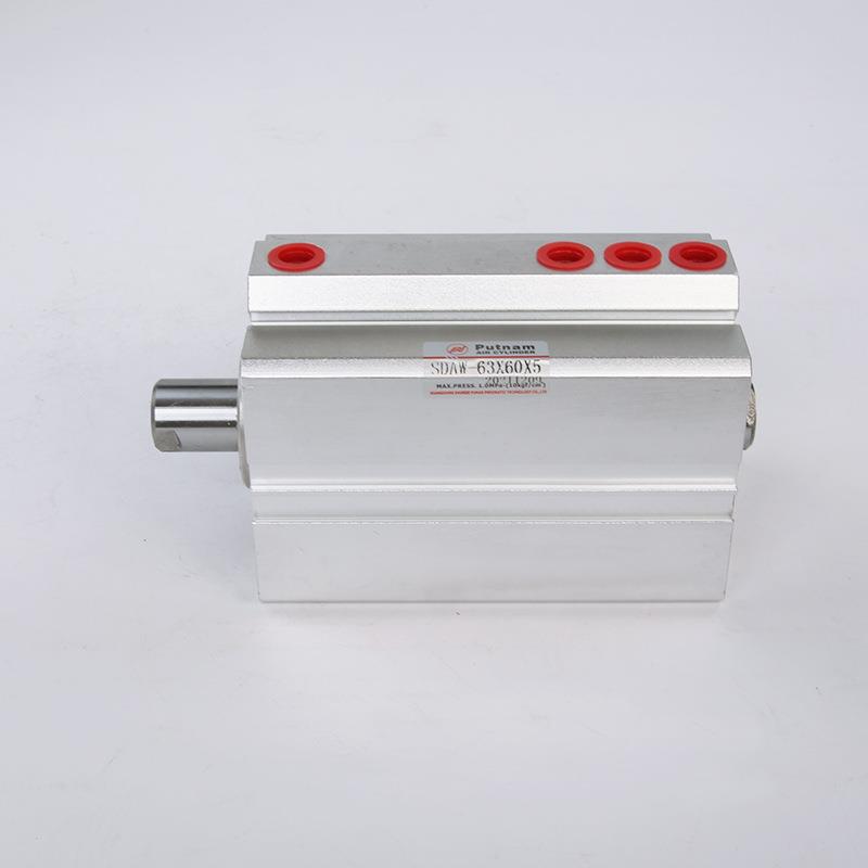 数控六面钻SDAW-63X60X5普南putnam薄型小型标准气缸气动配件大全