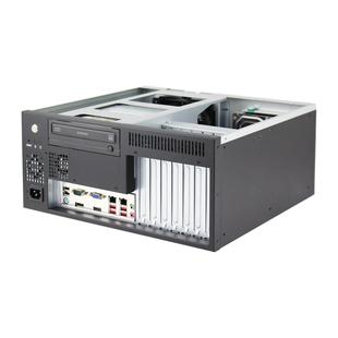 机箱 桌面壁挂式 ATX主板空机箱 4U工控电脑主机 拓普龙IPC8120