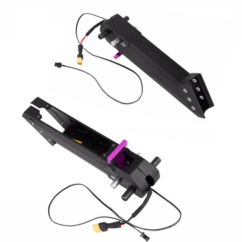 8寸电动滑板车配件折叠方管 KUGOO滑板车折叠扣件+轴承套组