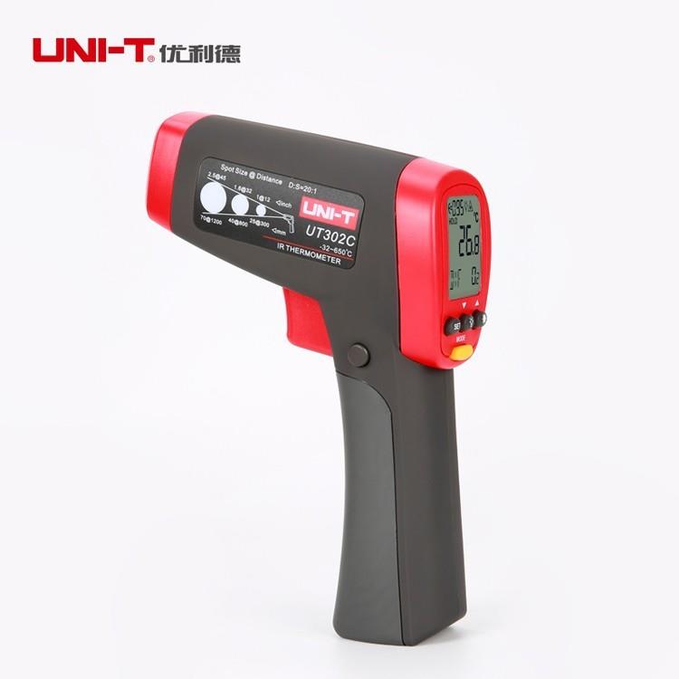 优利德UT302A/UT302D 非接触式专业高温型红外测温仪测温枪工业级