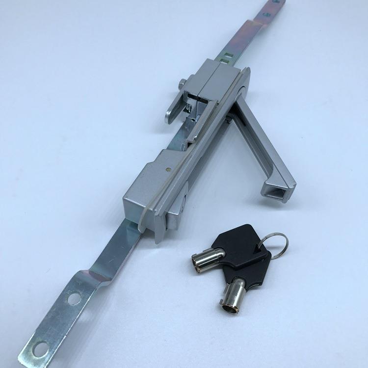 MS731-1FK01芯亚光连杆锁，电柜门锁，配电箱门锁，机箱机柜锁