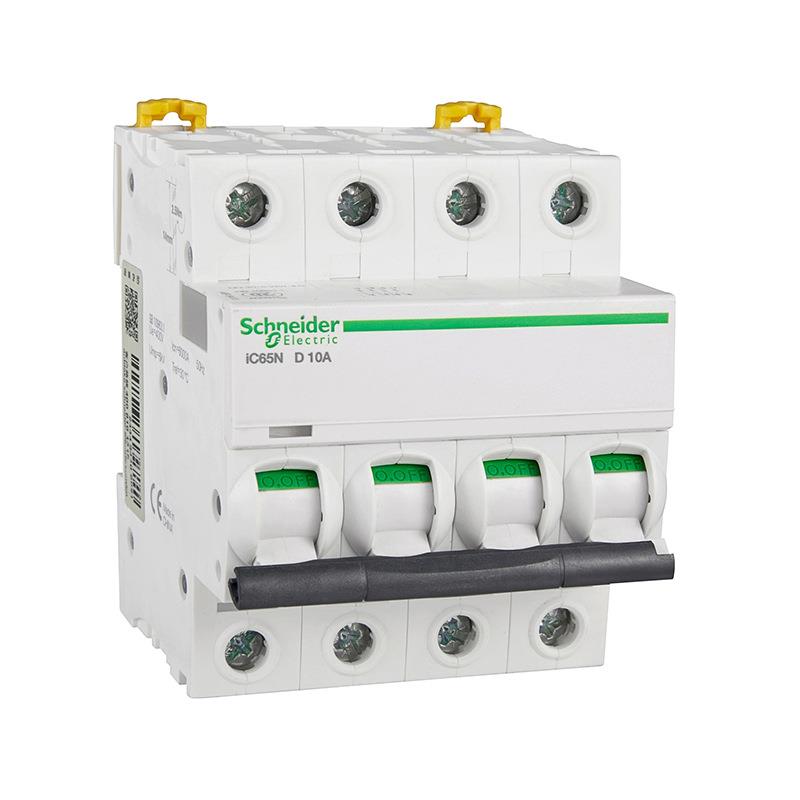 Schneider 微型断路器 IC65N D 10A 4P 断路器IC65