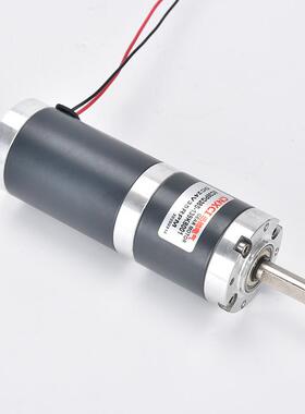 直流行星减速电机XC38PG38S微型小马达12V低速调速大扭力齿轮24伏