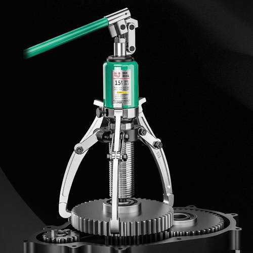 国标整体式液压拉马轴承拆卸工具5T10T20T100吨分体式横向拔轮器