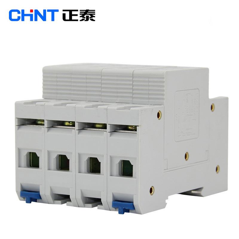 正泰 家用防雷器 避雷器 浪涌保护器 NU6-II 4P 15-40KA