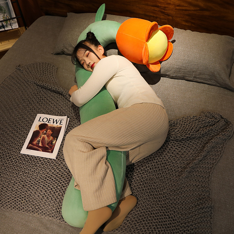 娘口三三玫瑰花花朵抱枕女生睡觉