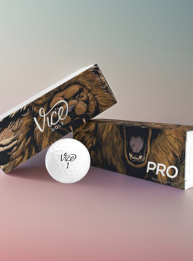 代购正品Vice Golf德国Pro白色高尔夫球送礼限量版四层专业远距离