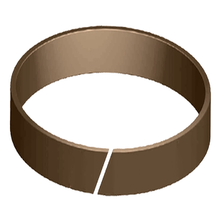 液压缸导向环四氟青铜耐磨带15 20 25 30 35 40 45 50 55 60 70*4