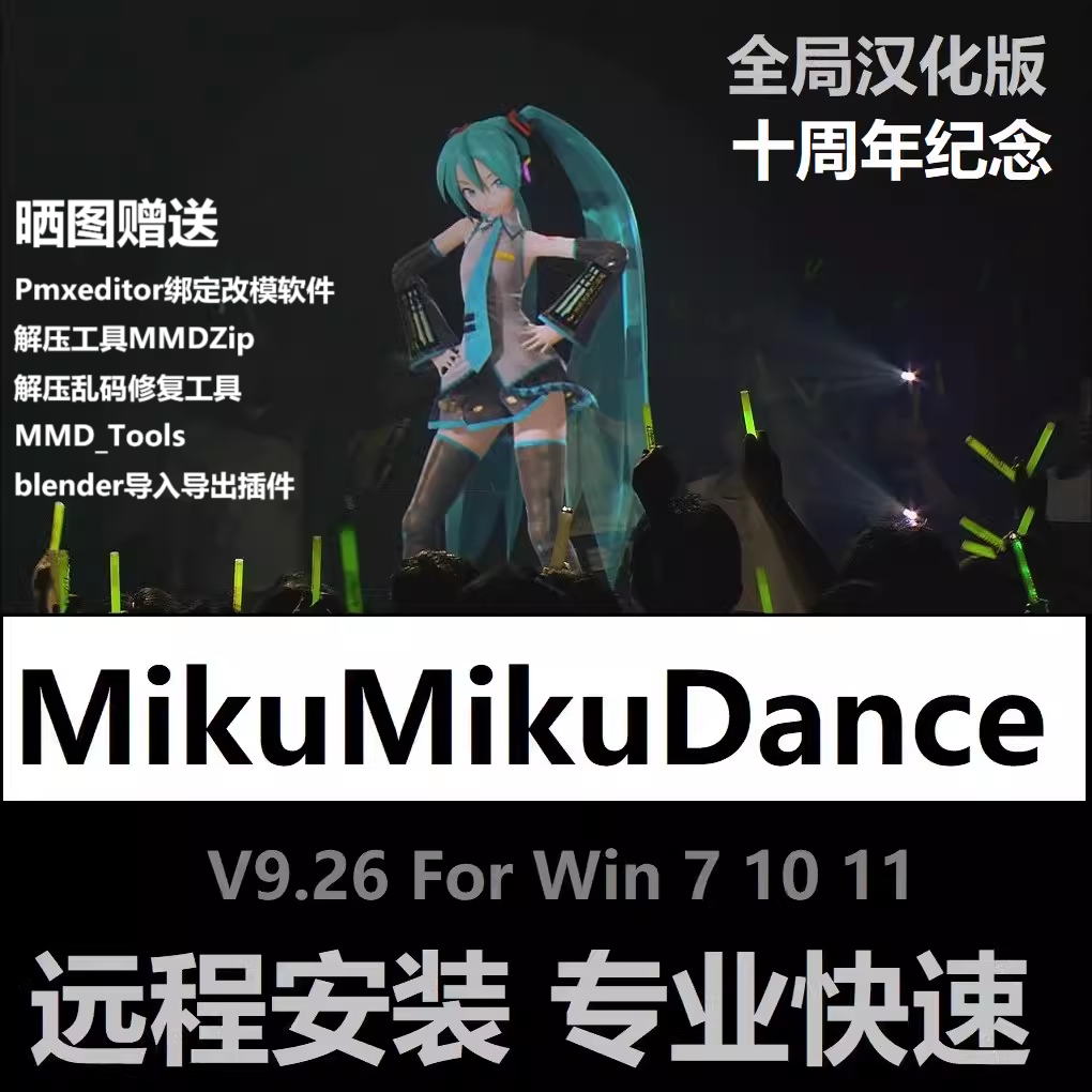 MikuMikuDance V9.26 ܛ���h�̰��bMMDʮ�������ĝh����Mac M1-3