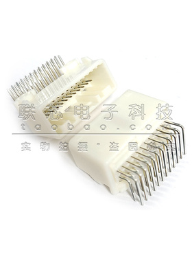 1318853-2 间距:2.2mm 2x12P 弯插 矩形接头-针座连接器 全新原装