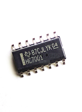 全新原装  SN74HC7001DR SOIC-14 施密特触发器输入的四极正门 ic