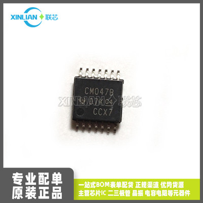 全新进口CD4047BPWR 丝印CM047B TSSOP-14贴片 多谐振荡器芯片