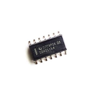 原装进口 CD4011BM96 SOIC-14 CMOS四路2输入与非门 贴片逻辑芯片