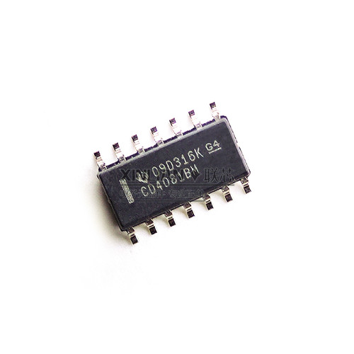 原装进口 CD4081BM96 SOIC-14 CMOS四路2输入与门 贴片逻辑芯片ic