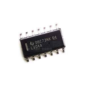 SN74LV04ADR SOIC-14 全新原装 六路反向器 逻辑变换器芯片 贴片