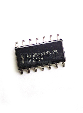 原装进口 CD74HC243M96 SOIC-14 收发器 非反相 逻辑芯片 贴片ic