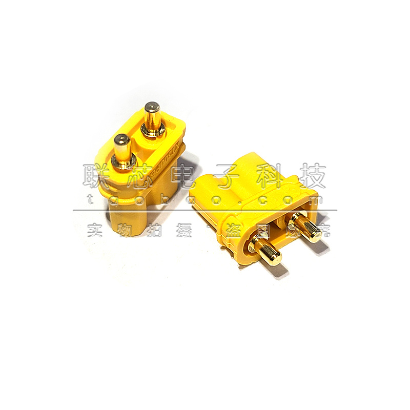 XT30UPB-F/M 公母头板载立式航模锂电池控制器连接器插头 原装