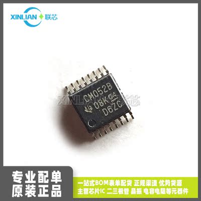 全新进口 CD4052BPWR 丝印CM052B TSSOP-16贴片 2通道4:1模拟开关