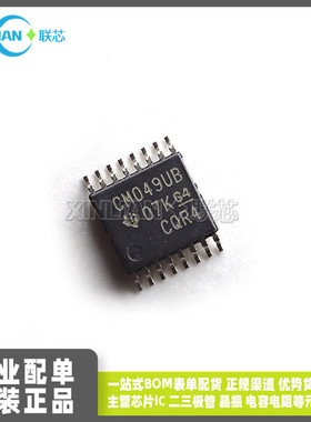全新进口 CD4049UBPWR CM049UB TSSOP16 CMOS 缓冲器和线路驱动器