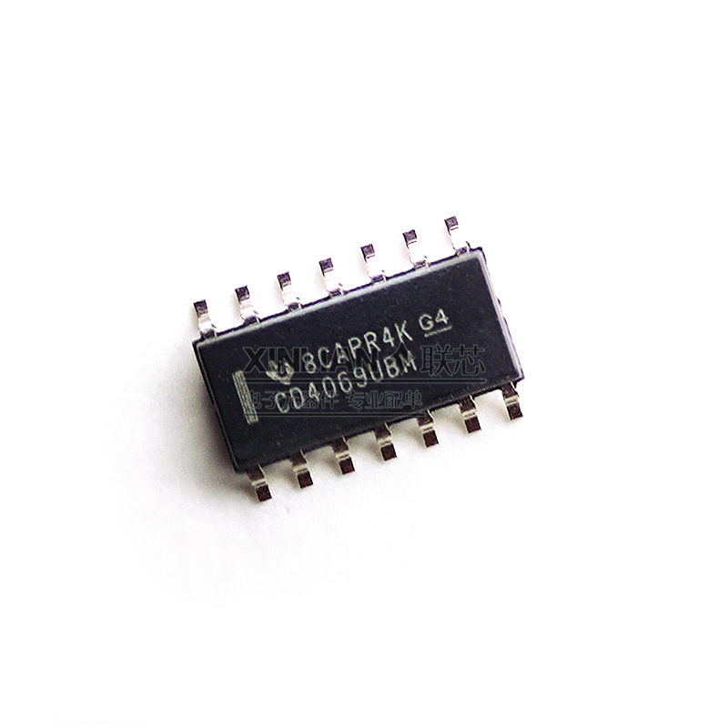 原装进口 CD4069UBM96 SOIC-14 CMOS六个反相器贴片逻辑芯片ic