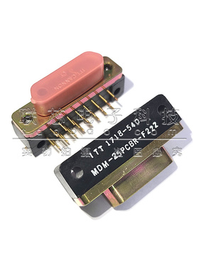 全新原装 MDM-25PCBR-F222 D-Sub微型D连接器  25POS直角 D插头