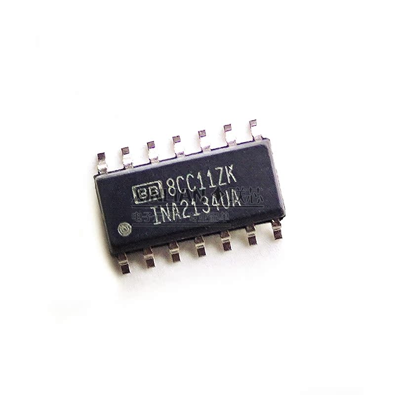 原装进口 INA2134UA 贴片SOIC-14 音频发送器收发器 放大器芯片ic