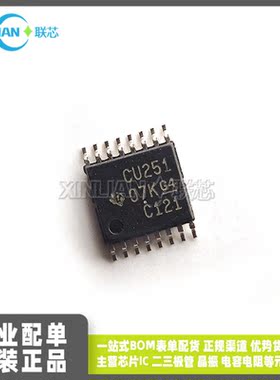 全新进口 SN74CBT3251PW 丝印CU251 TSSOP-16 逻辑 -信号开关芯片