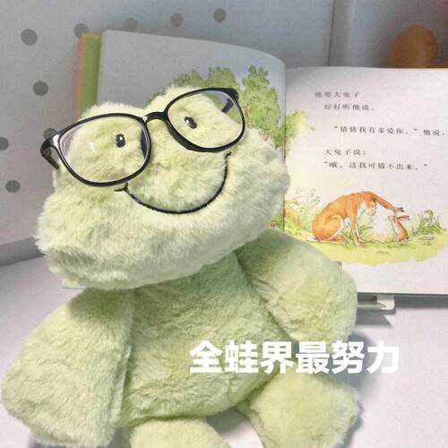 英国正版可爱青蛙玩偶毛绒公仔