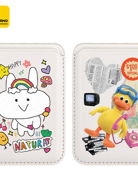 MOLAN CANO日韩小众简约ins磁吸卡包iPhone苹果/华为多功能卡盒