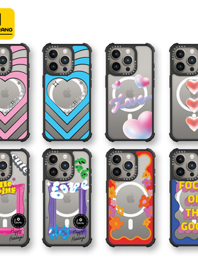 MOLAN CANO爱心相框防摔磁吸潮牌全包iphone17/16/15promax手机壳