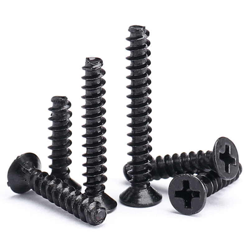 汉固威黑色平尾沉头M1-M5自攻