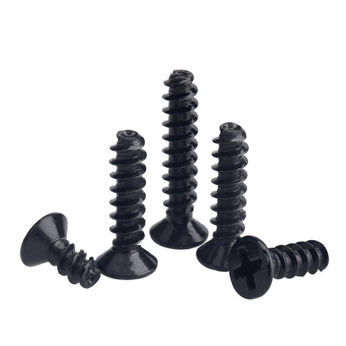 KT镀黑色沉头割尾自攻丝螺钉