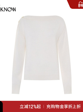 nume X LOOKNOW2025年秋季新款一字肩长袖上衣女