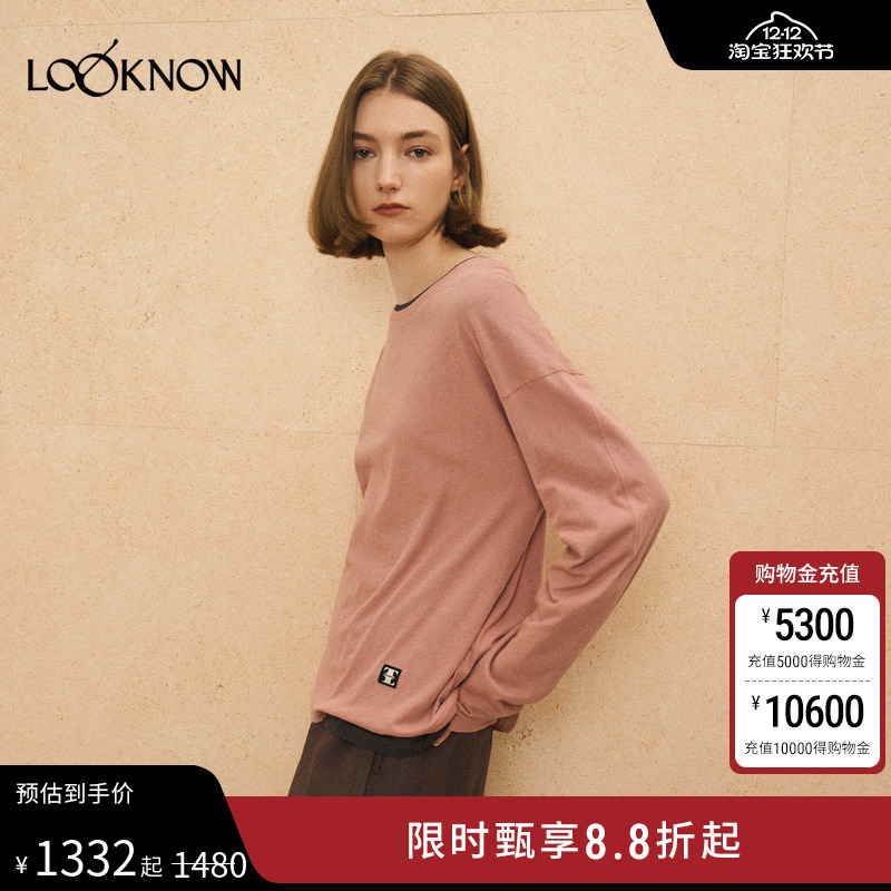 THELAWN X LOOKNOW2025年秋季新款松弛感简约套头衫女