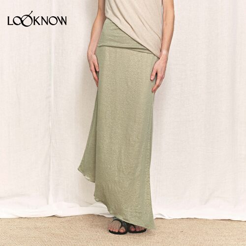 auti seminario x LOOKNOW设计师品牌2026年春夏新品不规则半裙