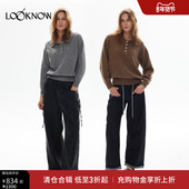 madeinormal设计师品牌LOOKNOW冬季 新书呆子风羊毛套头衫