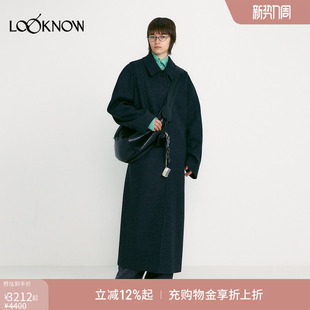 新款 LOW LOOKNOW设计师品牌2025年秋季 单扣大衣外套女 CLASSIC