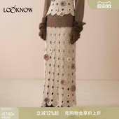 钩针圆环装 LOOKNOW 新品 饰摆裙 2026年春季 swaying