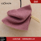 THELAWN 云朵感羊绒真丝围脖女 新款 LOOKNOW2025年秋季