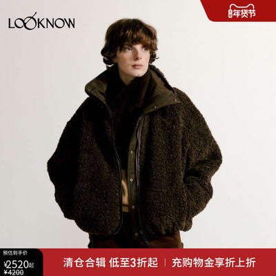 NOTHING WRITTEN X LOOKNOW2025年秋季新款纽扣外套女