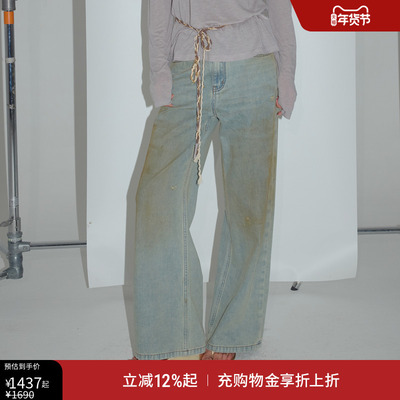 IFBYLAND流浪画家系列牛仔裤