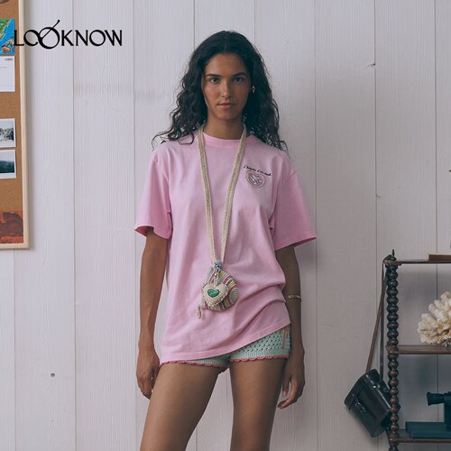 maison labiche X LOOKNOW设计师品牌26春夏新品刺绣T恤
