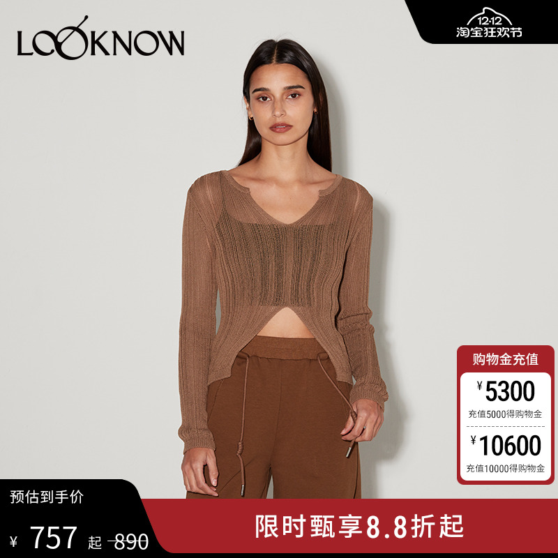 madeinnormal舒适性感套头针织衫